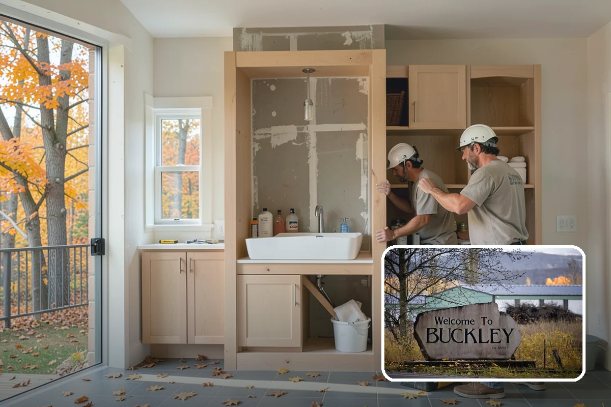 Pantry Construction in Buckley, Pierce County, WA - Substantially more organized food storage