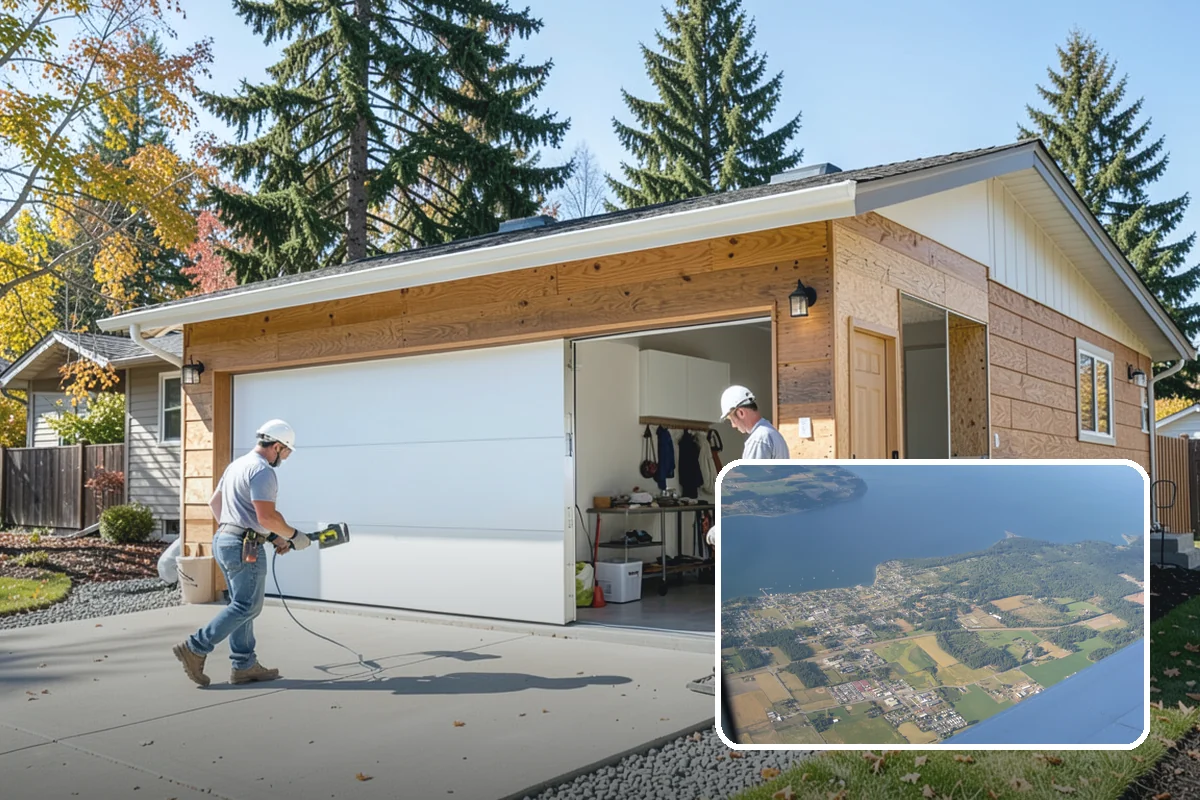 Pantry Construction in Coupeville, Island County, WA - Substantially more organized food storage