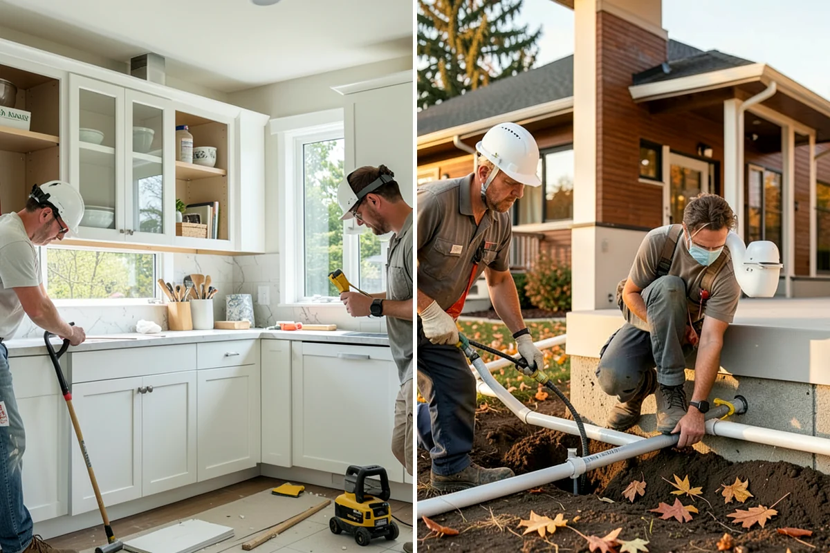 Pantry Construction in DuPont, Pierce County, WA - Plan location, size, and storage needs