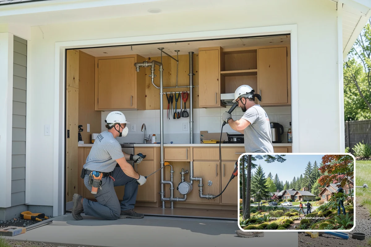 Pantry Construction in Edgewood, Pierce County, WA - Substantially more organized food storage