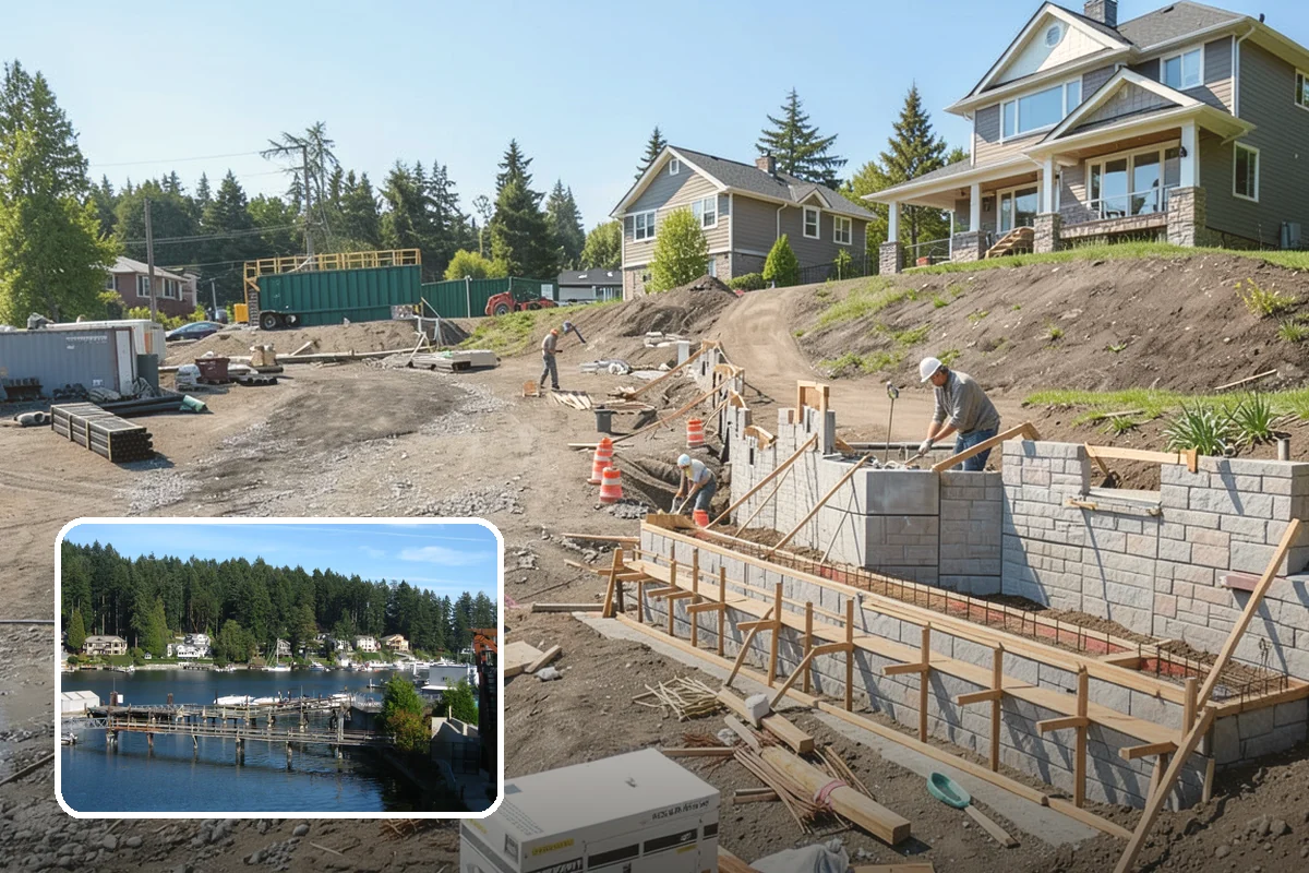 Pantry Construction in Gig Harbor, Pierce County, WA - Substantially more organized food storage