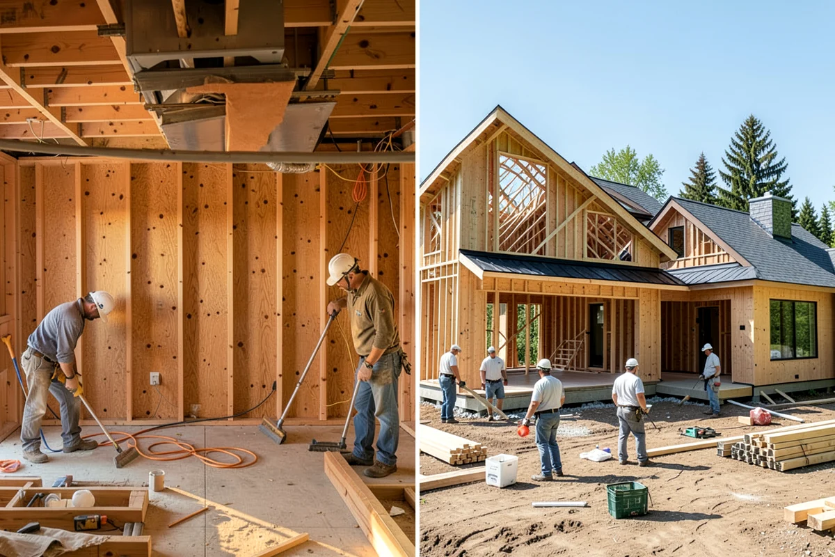 Pantry Construction in Kenmore, King County, WA - Plan location, size, and storage needs