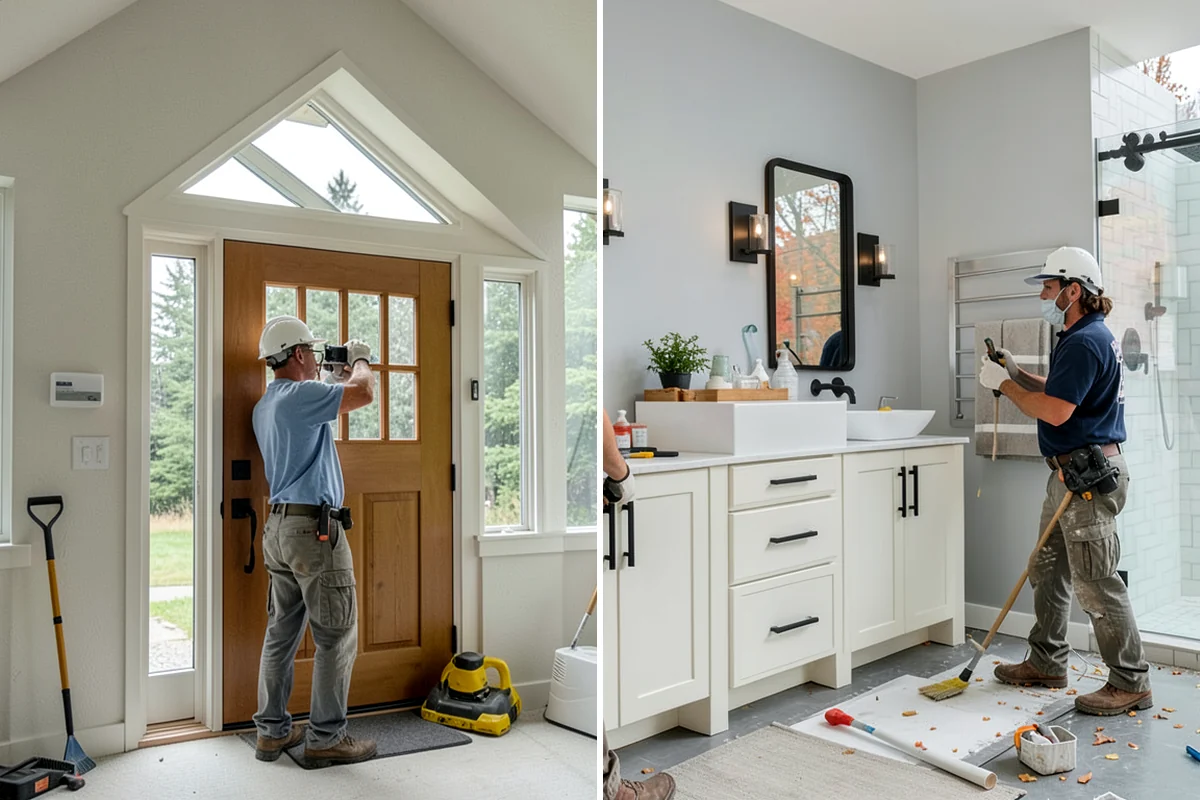 Pantry Construction in Normandy Park, King County, WA - Plan location, size, and storage needs