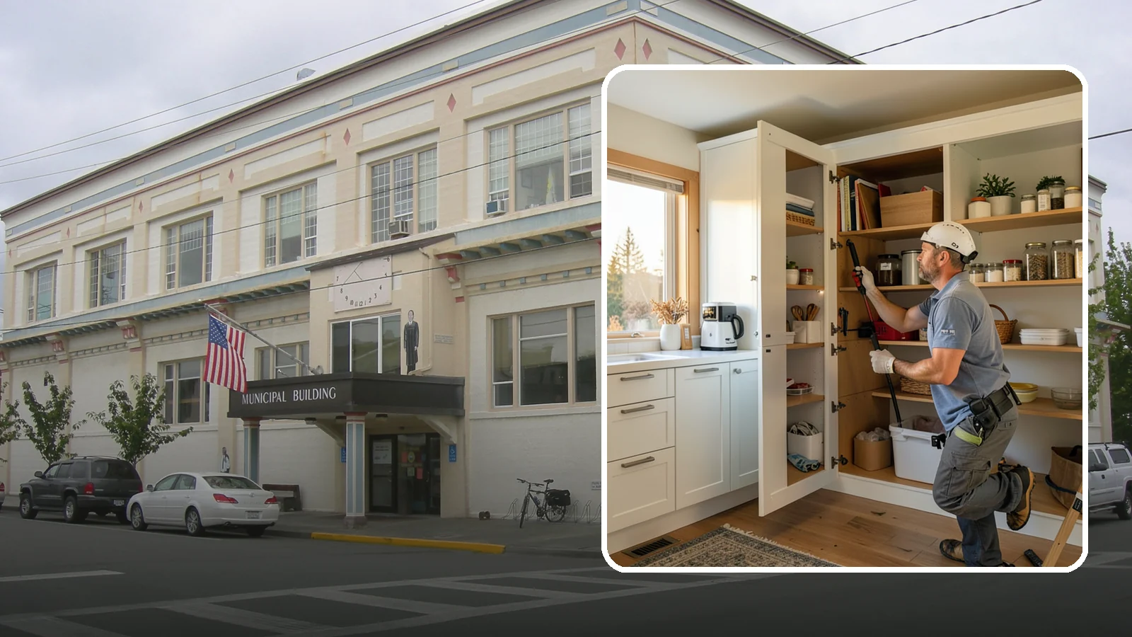 Pantry Shelving in Anacortes, Skagit County, WA - Designing and installing efficient shelving inside an existing pantry to maximize capacity and organization.