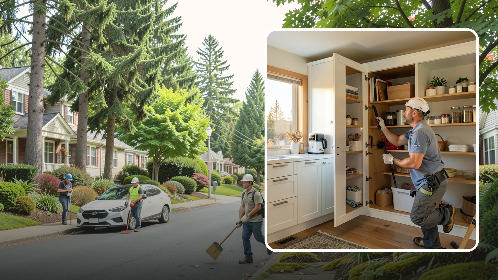 Pantry Shelving in Beaux Arts Village, King County, WA - Designing and installing efficient shelving inside an existing pantry to maximize capacity and organization.