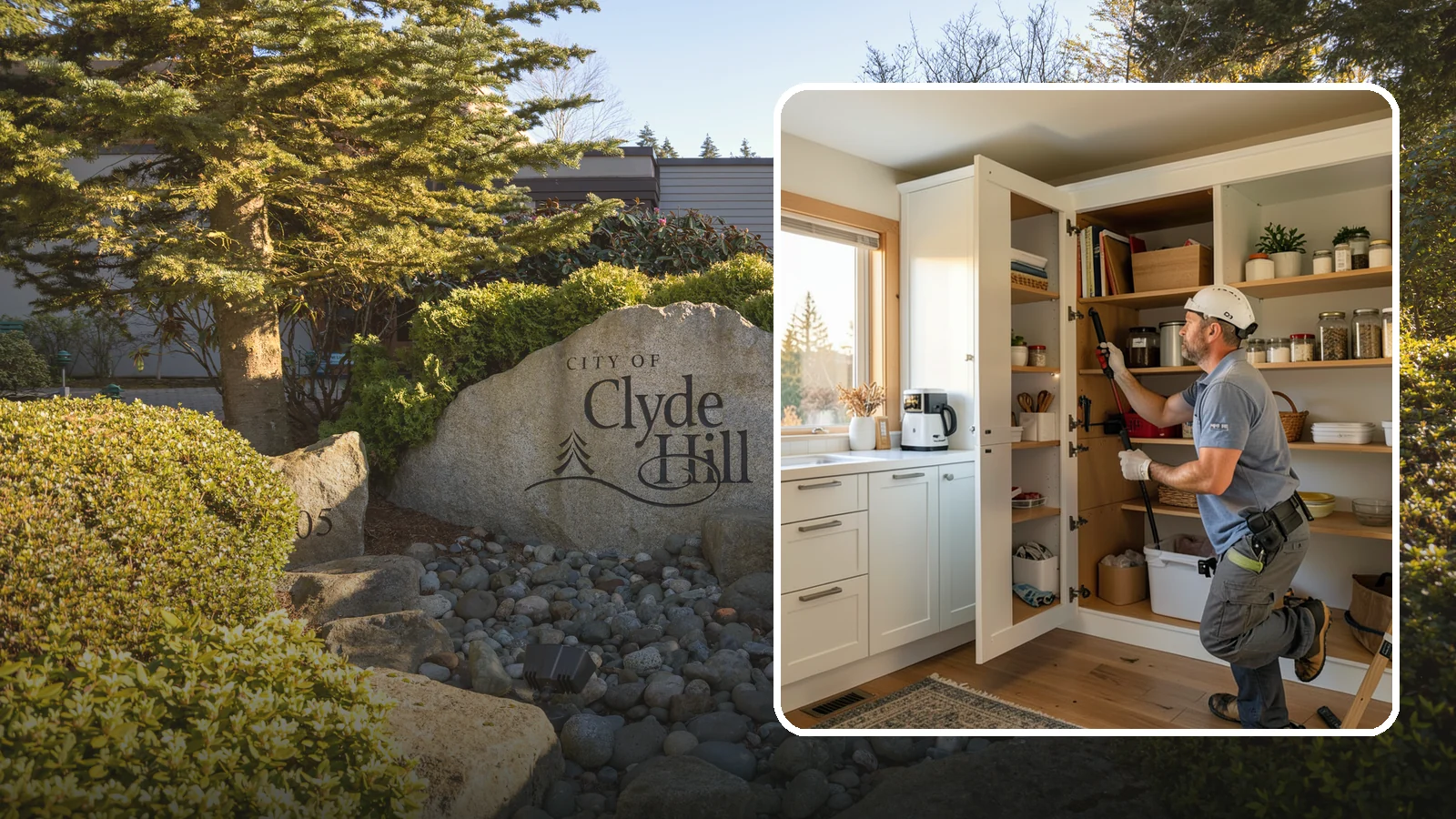 Pantry Shelving in Clyde Hill, King County, WA - Designing and installing efficient shelving inside an existing pantry to maximize capacity and organization.