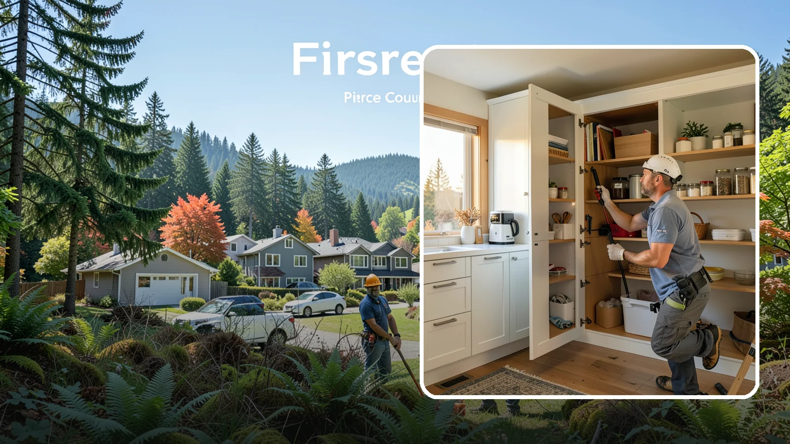 Pantry Shelving in Fircrest, Pierce County, WA - Designing and installing efficient shelving inside an existing pantry to maximize capacity and organization.