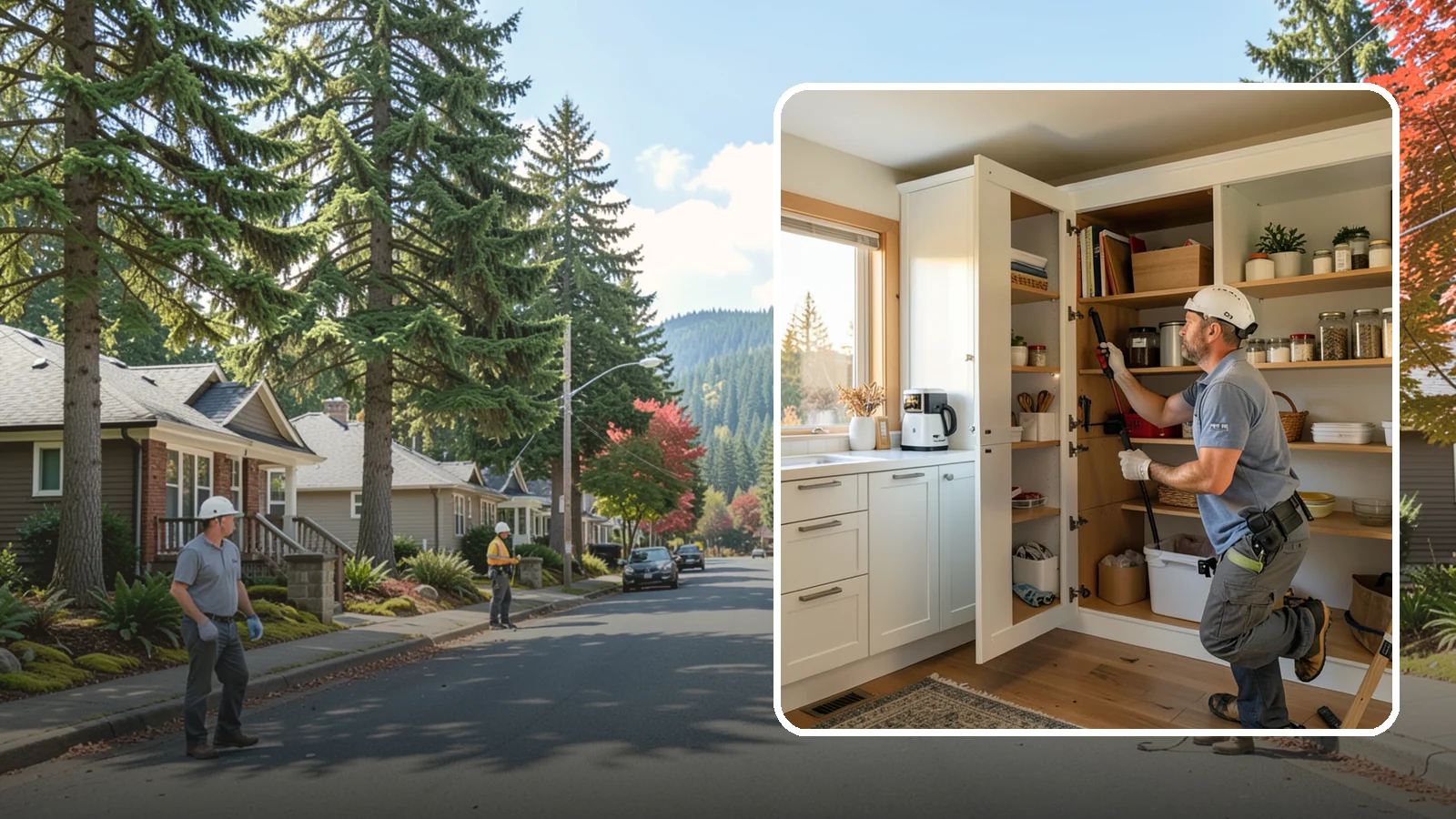 Pantry Shelving in Hunts Point, King County, WA - Designing and installing efficient shelving inside an existing pantry to maximize capacity and organization.