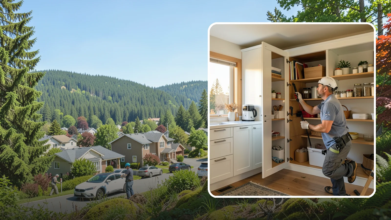 Pantry Shelving in Index, Snohomish County, WA - Designing and installing efficient shelving inside an existing pantry to maximize capacity and organization.