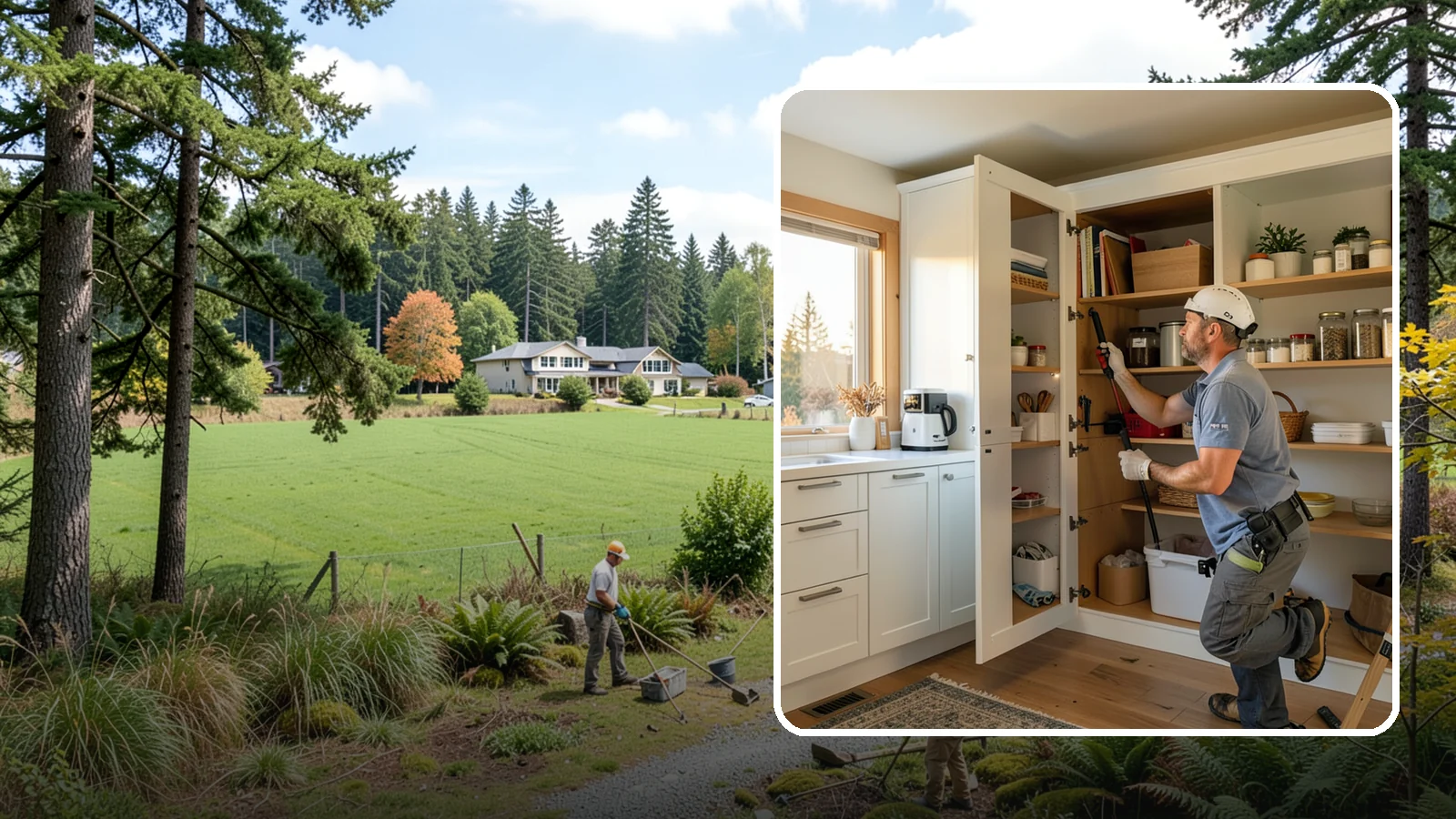 Pantry Shelving in Lyman, Skagit County, WA - Designing and installing efficient shelving inside an existing pantry to maximize capacity and organization.