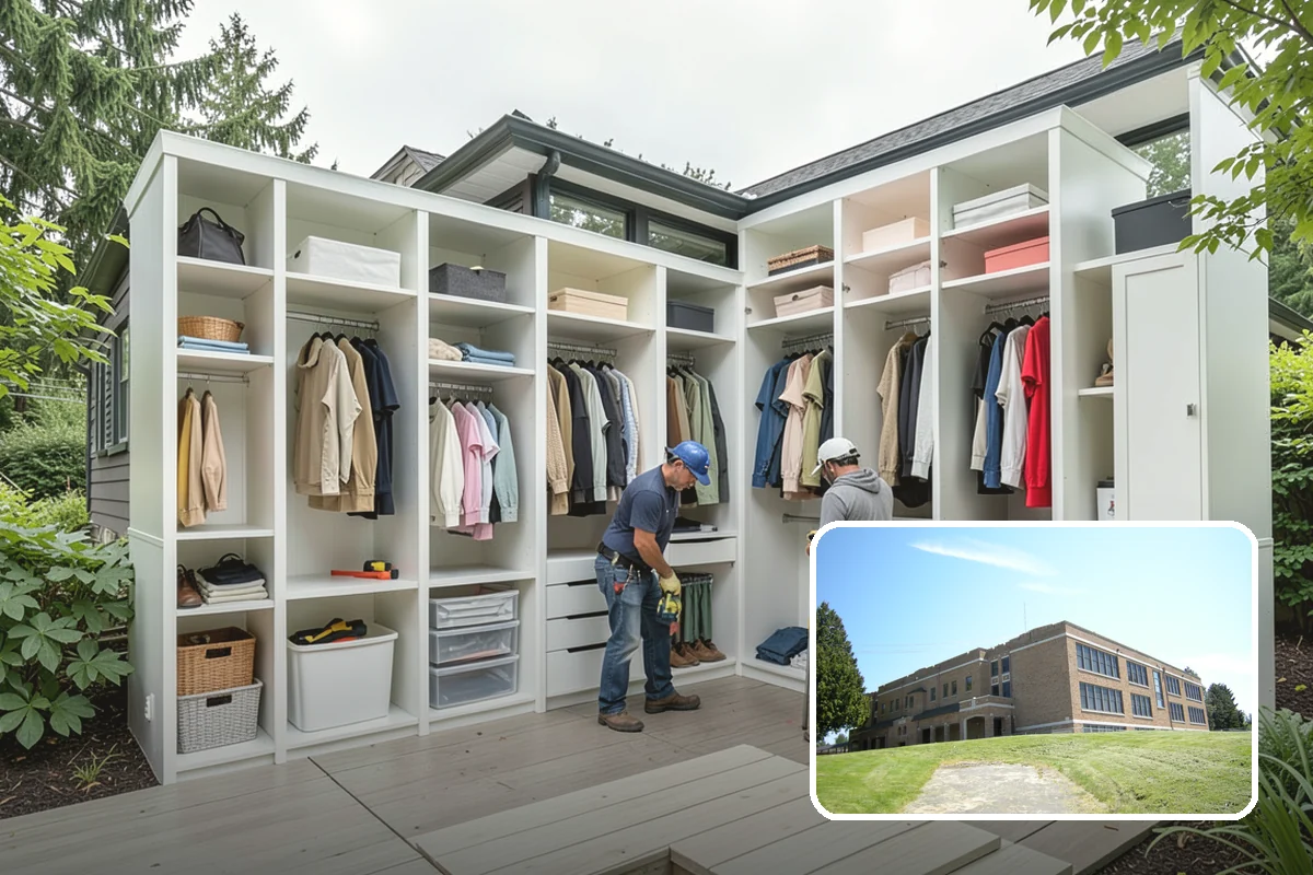 Pantry Shelving in Maple Valley, King County, WA - Maximized storage in the existing footprint