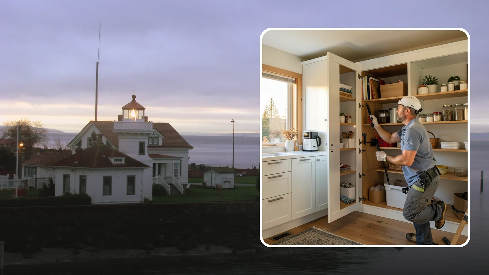Pantry Shelving in Mukilteo, Snohomish County, WA - Designing and installing efficient shelving inside an existing pantry to maximize capacity and organization.