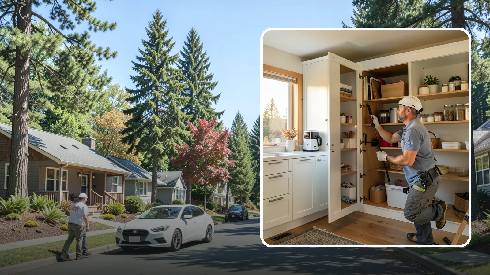 Pantry Shelving in Orting, Pierce County, WA - Designing and installing efficient shelving inside an existing pantry to maximize capacity and organization.