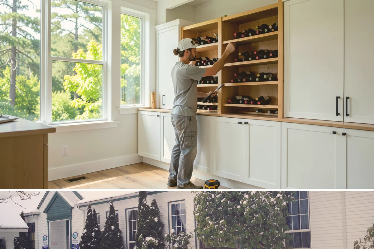 Pantry Shelving in Pacific, King County, WA - Pantry shelving installs cleanly in any season and pairs well with winter organization projects.