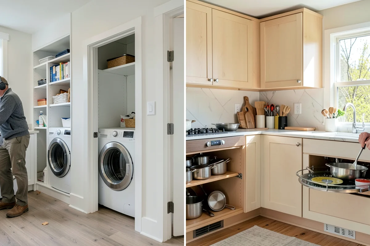 Pantry Shelving in Shoreline, King County, WA - Measure the pantry and assess storage needs
