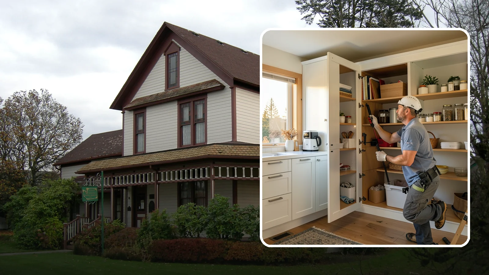 Pantry Shelving in Sumner, Pierce County, WA - Designing and installing efficient shelving inside an existing pantry to maximize capacity and organization.