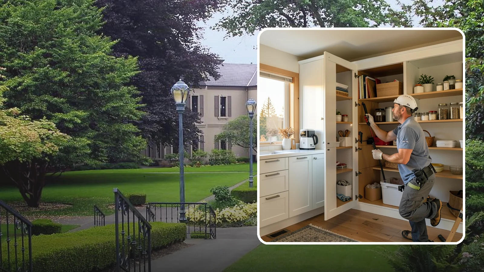 Pantry Shelving in Woodinville, King County, WA - Designing and installing efficient shelving inside an existing pantry to maximize capacity and organization.