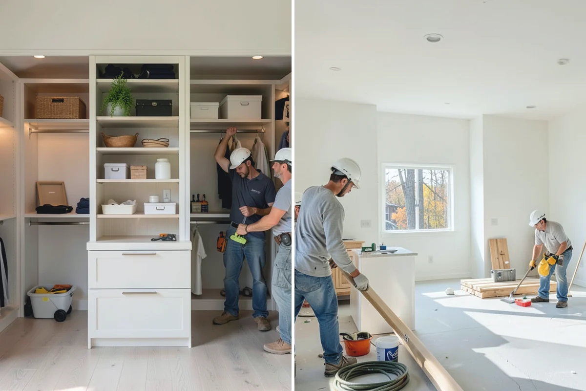 Partition Wall Installation in Beaux Arts Village, King County, WA - Plan the partition location and type