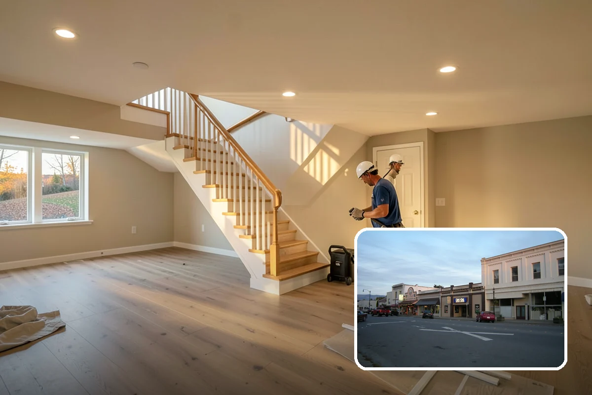 Partition Wall Installation in Burlington, Skagit County, WA - Divides oversized rooms into usable areas