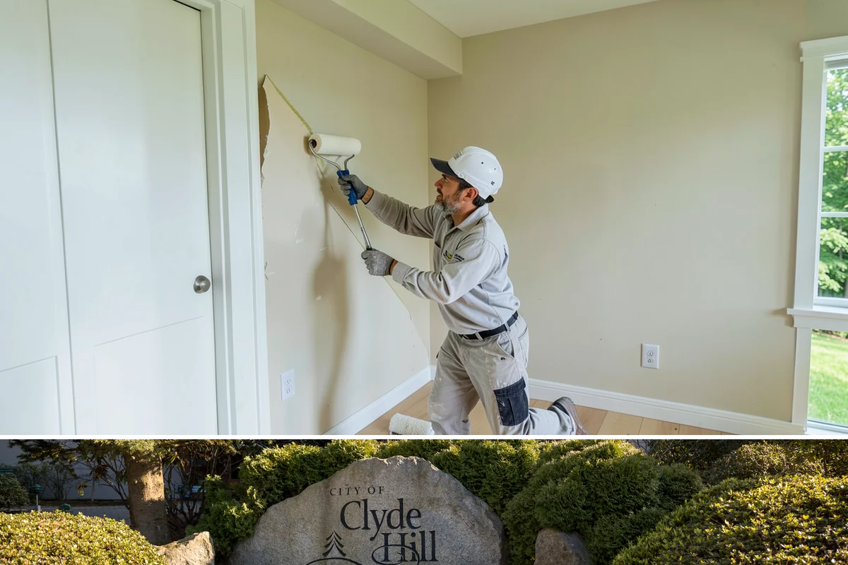 Partition Wall Installation in Clyde Hill, King County, WA - Partition installs are indoor projects suitable in any month of the year.
