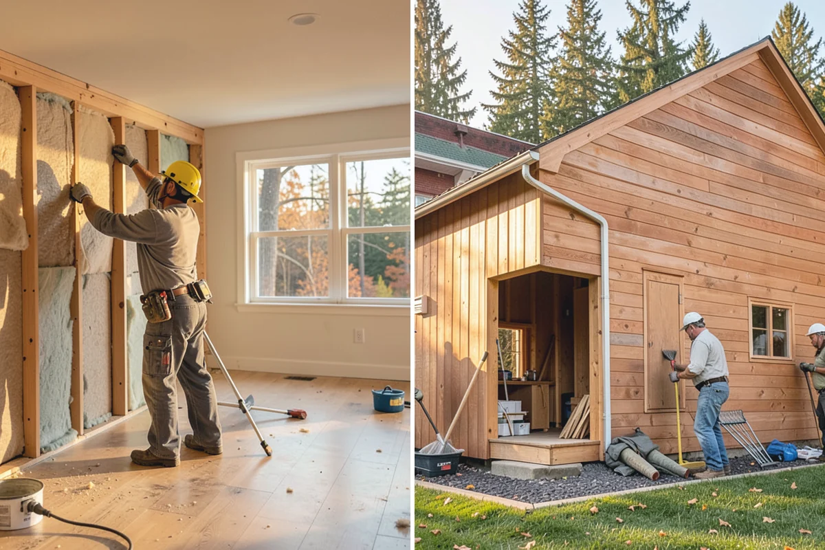Partition Wall Installation in Darrington, Snohomish County, WA - Plan the partition location and type
