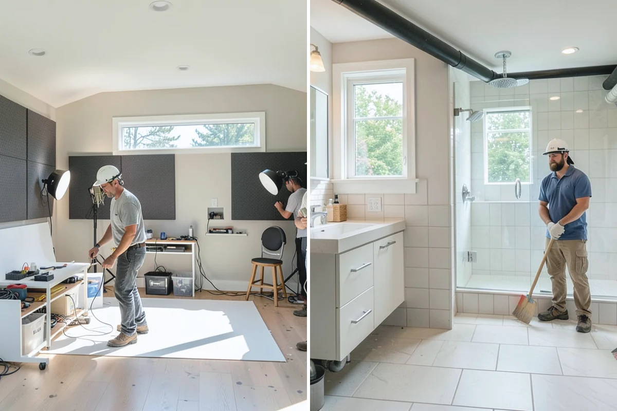 Partition Wall Installation in Des Moines, King County, WA - Plan the partition location and type