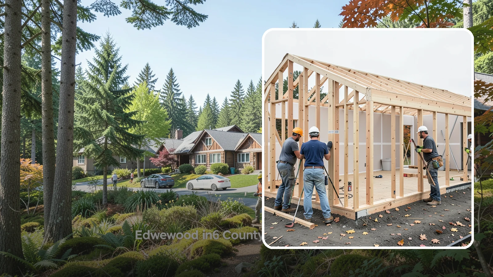 Partition Wall Installation in Edgewood, Pierce County, WA - Installing partition walls to divide a large room into functional, separate areas.