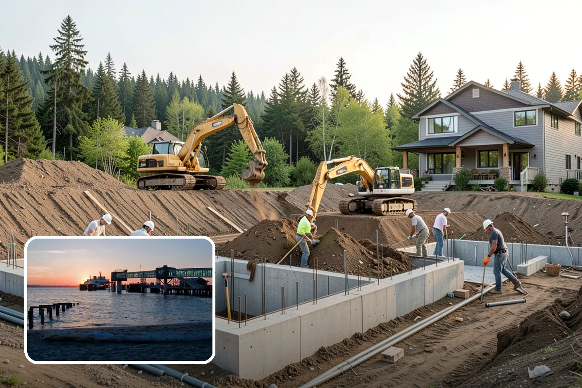 Partition Wall Installation in Edmonds, Snohomish County, WA - Divides oversized rooms into usable areas