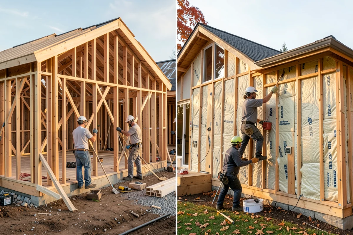 Partition Wall Installation in Fircrest, Pierce County, WA - Plan the partition location and type