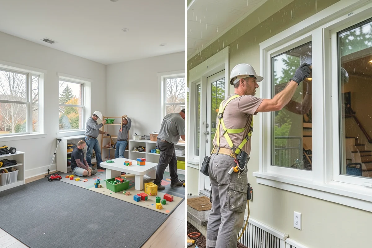 Partition Wall Installation in Issaquah, King County, WA - Plan the partition location and type