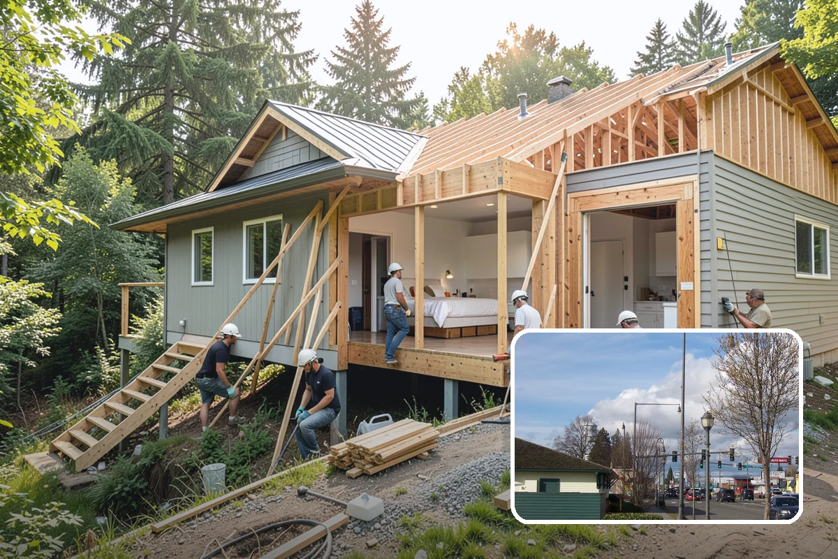 Partition Wall Installation in Marysville, Snohomish County, WA - Divides oversized rooms into usable areas