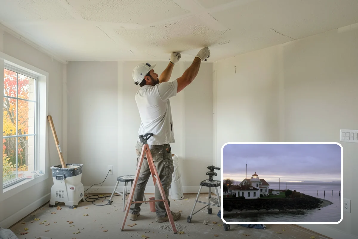 Partition Wall Installation in Mukilteo, Snohomish County, WA - Divides oversized rooms into usable areas