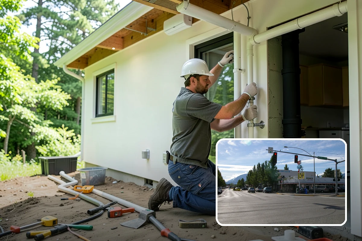Partition Wall Installation in North Bend, King County, WA - Divides oversized rooms into usable areas