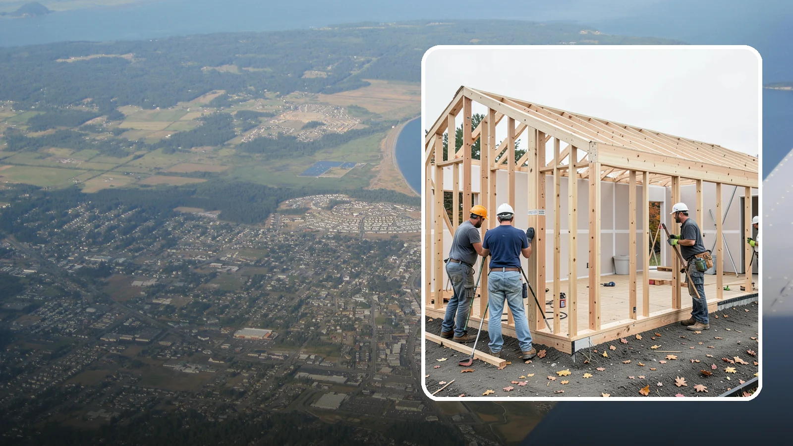 Partition Wall Installation in Oak Harbor, Island County, WA - Installing partition walls to divide a large room into functional, separate areas.