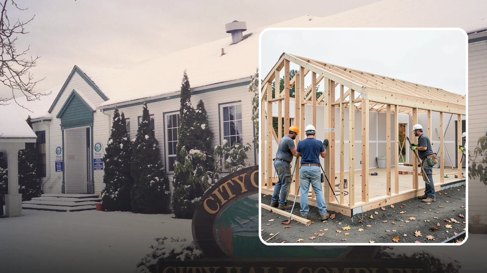 Partition Wall Installation in Pacific, King County, WA - Installing partition walls to divide a large room into functional, separate areas.