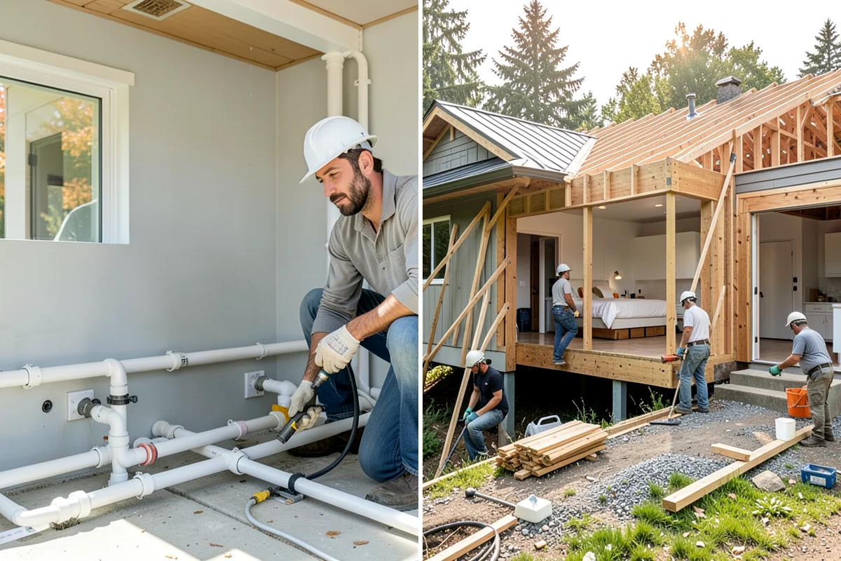 Partition Wall Installation in Shoreline, King County, WA - Plan the partition location and type