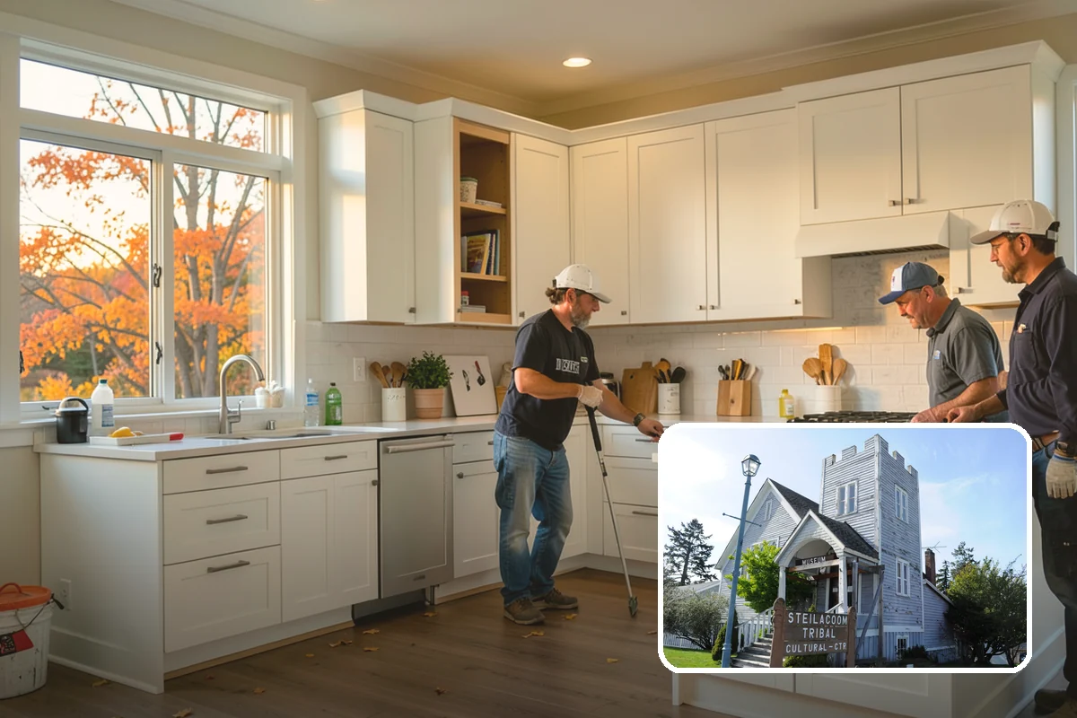 Partition Wall Installation in Steilacoom, Pierce County, WA - Divides oversized rooms into usable areas