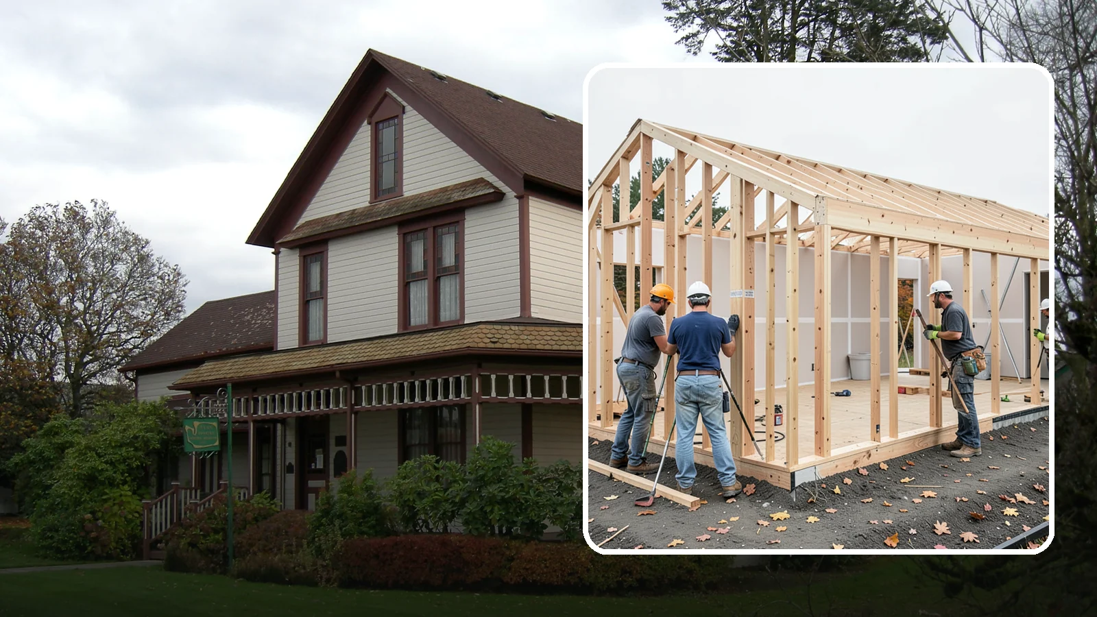 Partition Wall Installation in Sumner, Pierce County, WA - Installing partition walls to divide a large room into functional, separate areas.