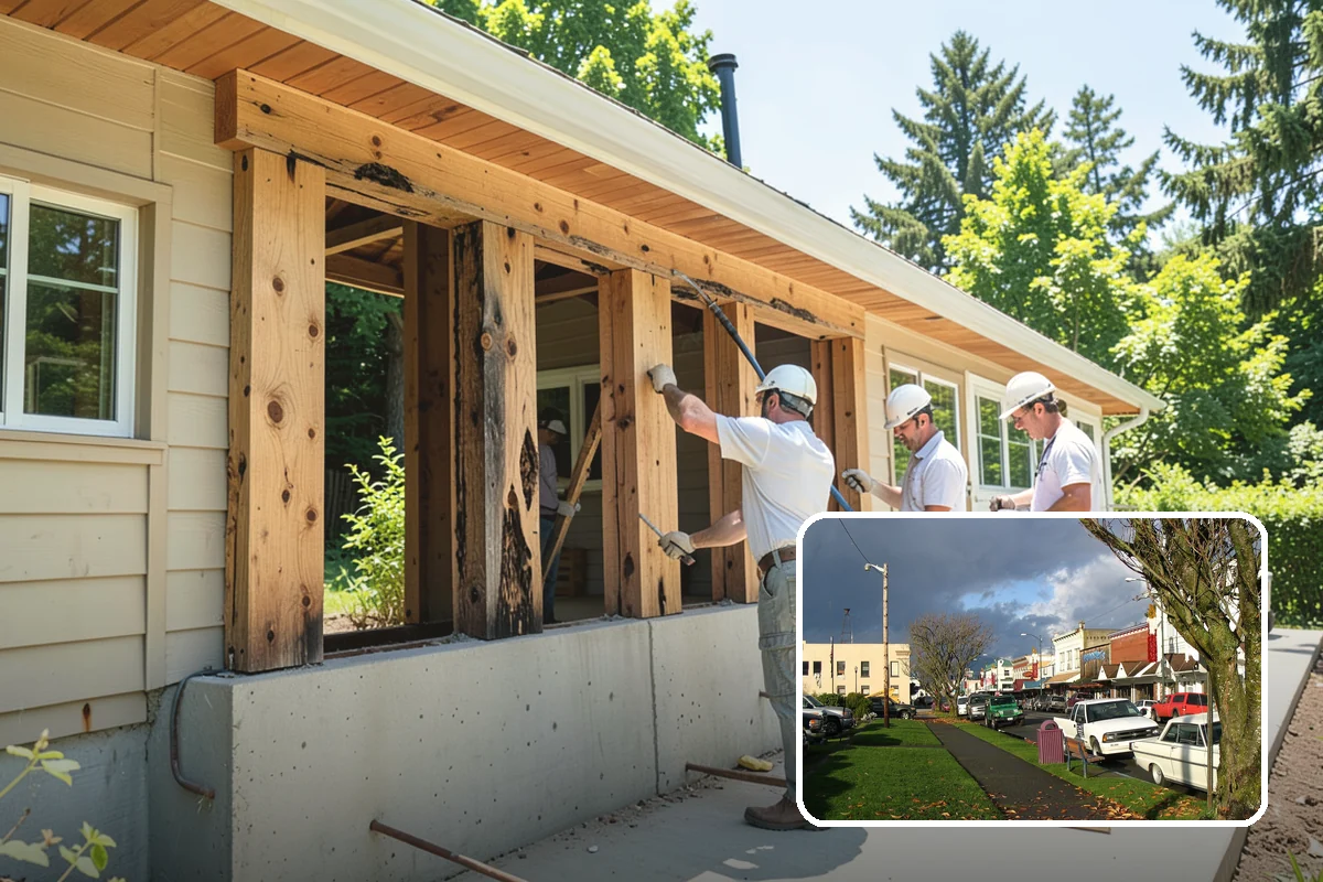 Patio Cover Installation in Arlington, Snohomish County, WA - Keeps your patio usable through the rain