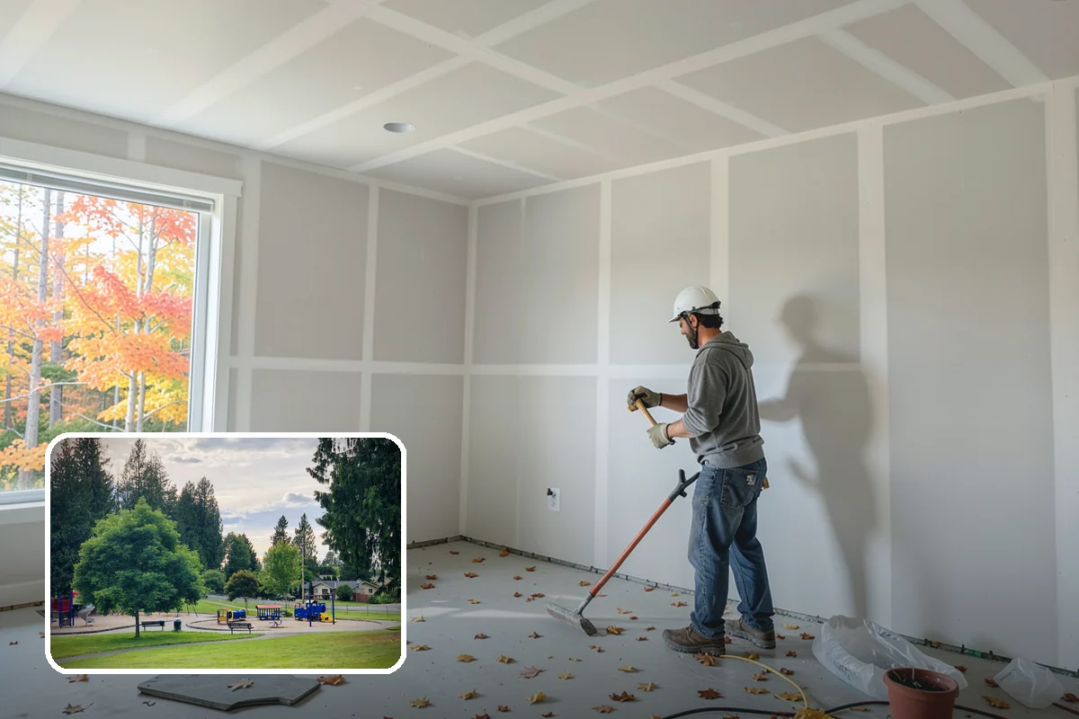 Patio Cover Installation in Bonney Lake, Pierce County, WA - Keeps your patio usable through the rain