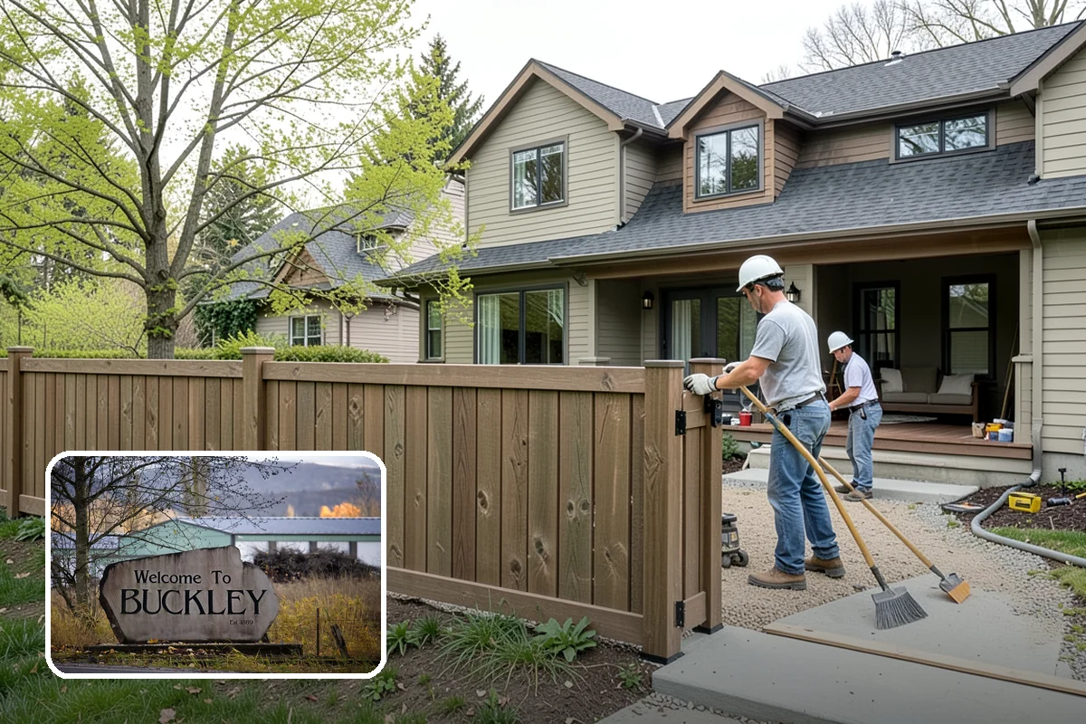 Patio Cover Installation in Buckley, Pierce County, WA - Keeps your patio usable through the rain
