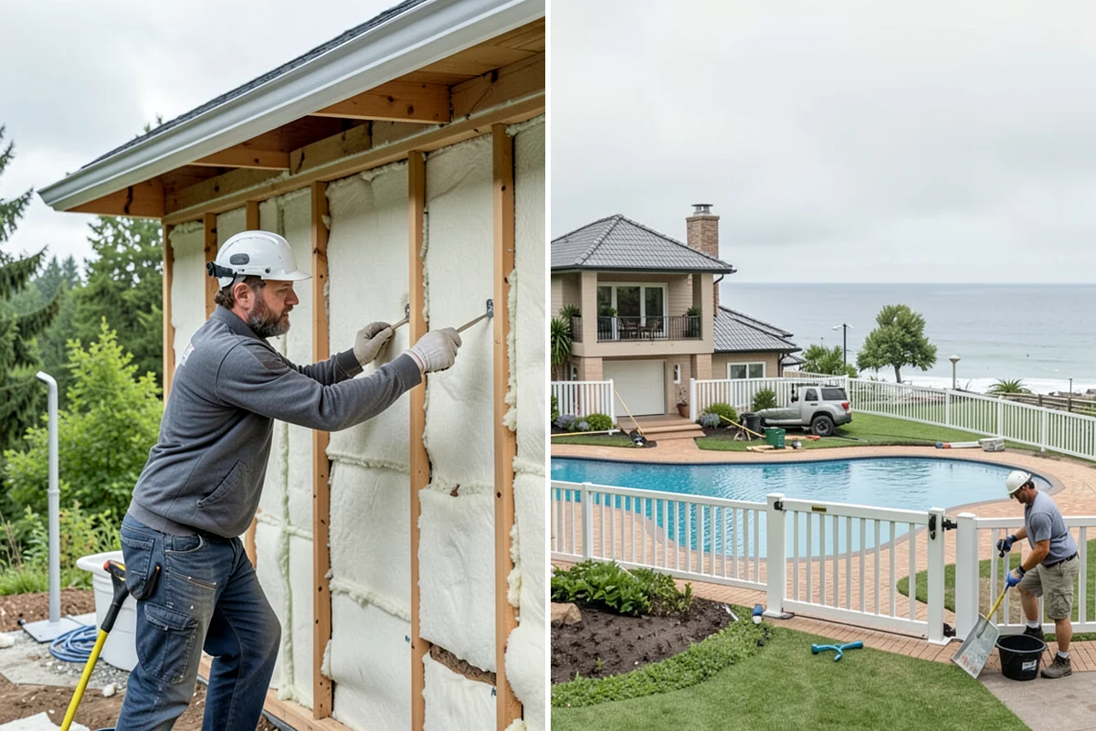 Patio Cover Installation in Clyde Hill, King County, WA - Design the cover style and dimensions