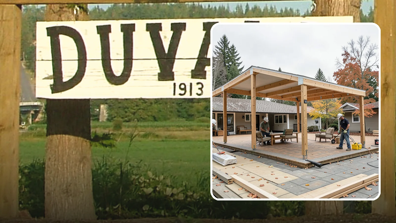 Patio Cover Installation in Duvall, King County, WA - Patio cover installation that shelters your outdoor space from sun and Northwest rain.