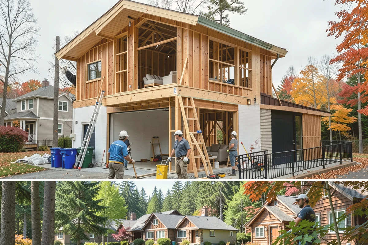Patio Cover Installation in Edgewood, Pierce County, WA - Summer's dry stretch is ideal for attaching a cover to your home without risking water exposure.