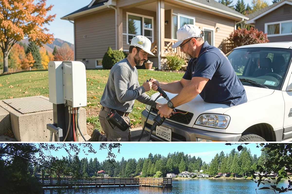 Patio Cover Installation in Federal Way, King County, WA - Summer's dry stretch is ideal for attaching a cover to your home without risking water exposure.