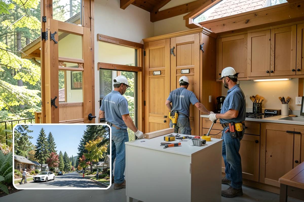 Patio Cover Installation in Orting, Pierce County, WA - Keeps your patio usable through the rain