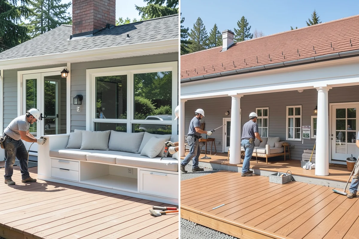 Patio Cover Installation in Sumner, Pierce County, WA - Design the cover style and dimensions