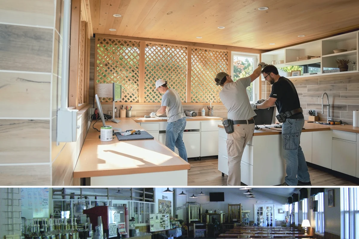 Patio Door Installation in Black Diamond, King County, WA - Drier late-spring to early-fall days are best for cutting into or enlarging an exterior wall, with weather protection available...