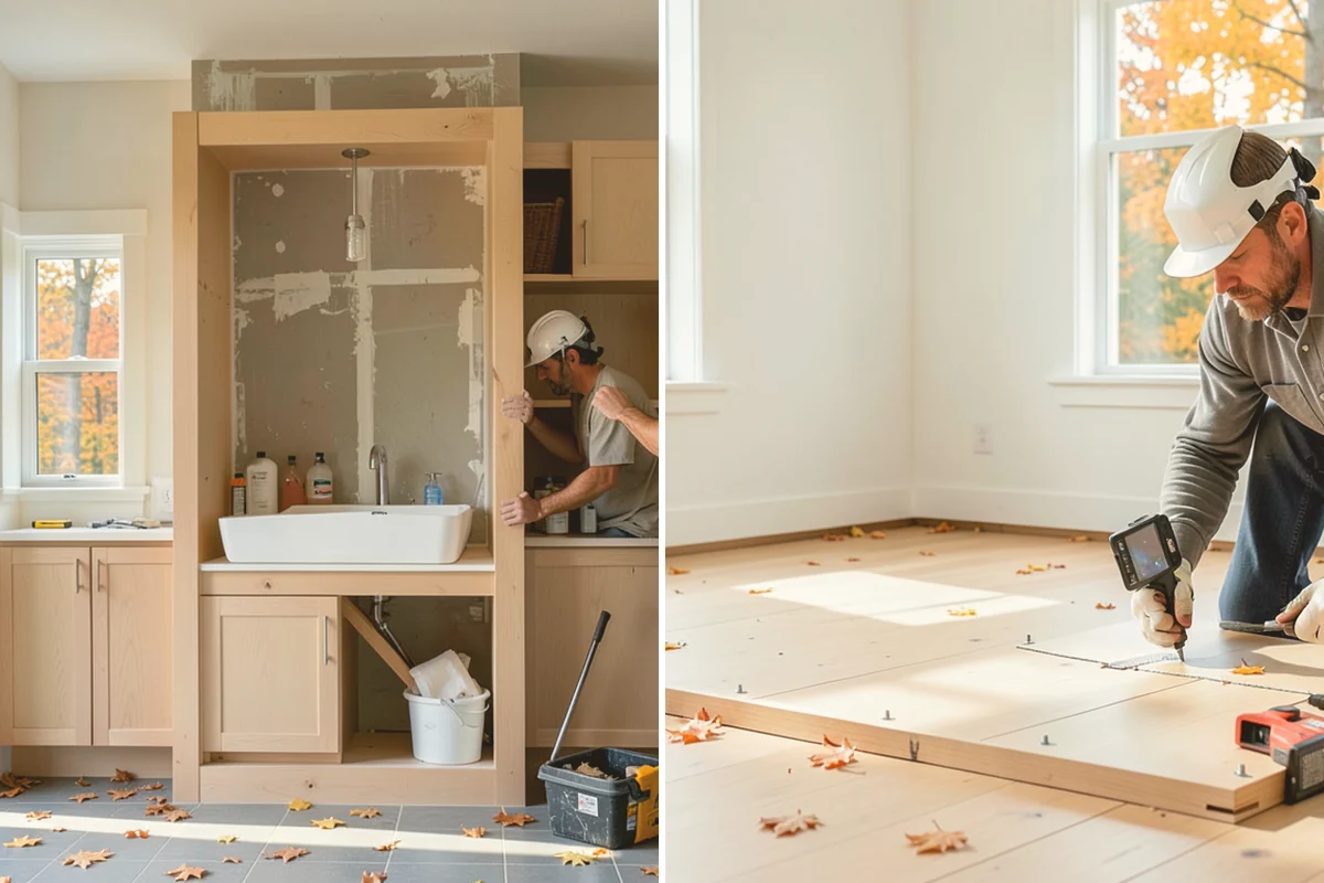 Patio Door Installation in Bothell, King County, WA - Assess the opening, header, and floor for a proper patio-door fit