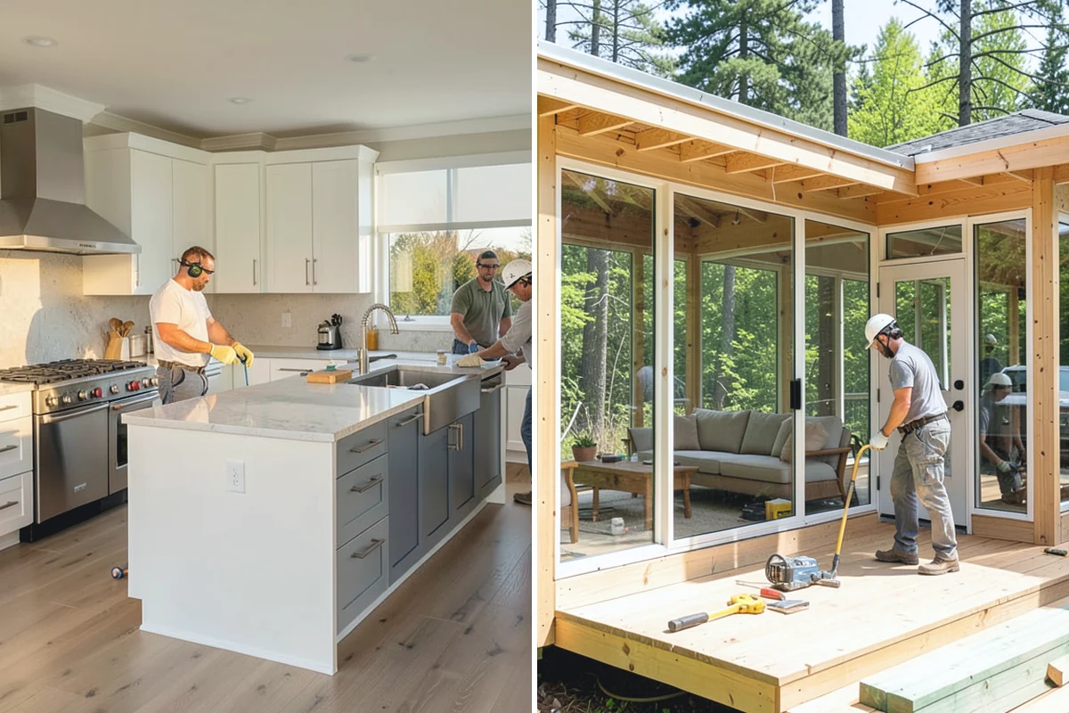 Patio Door Installation in Coupeville, Island County, WA - Assess the opening, header, and floor for a proper patio-door fit